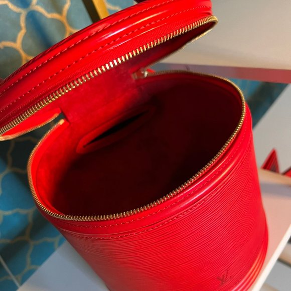 Louis Vuitton Epi Cannes Castilian Red - Picture 6 of 9